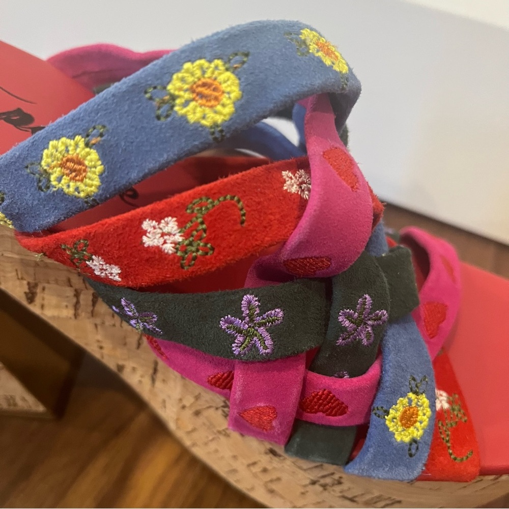 BNIB Free People FP Collection Lisbon Platform Mules - Picture 10 of 14